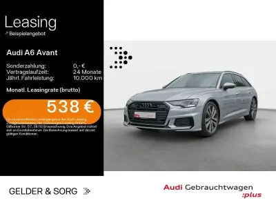 Używany Audi A6 S-Line 340 KM (250 kW) 2022 Srebrny Kombi