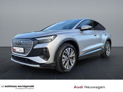 Gebraucht Audi Q4 Sportback e-tron Ambiente 150 kW (204 PS) 2022 Silbern SUV