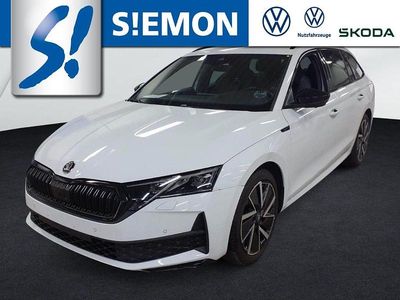 Weiss Gebraucht 2025 Skoda Octavia SportLine Kombi | 34.930 € (Teuer)