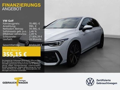 Pure white Gebraucht 2024 VW Golf GTE Limousine | 35.480 € (Guter Preis)