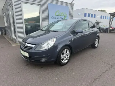 Gebraucht Opel Corsa Edition 69 PS (50 kW) 2010 Grau Kleinwagen