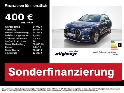 Usata Audi Q3 Advanced Plus 150 CV (110 kW) 2025 Blu SUV