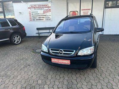 Saphirschwarz/black sapphire Gebraucht 2005 Opel Zafira Njoy Van / Kleinbus | 3.250 € (Fairer Preis)