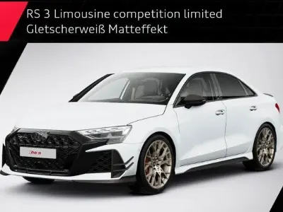 Ny Audi RS3 Competition 400 HK (294 kW) 2026 Grön Sedan