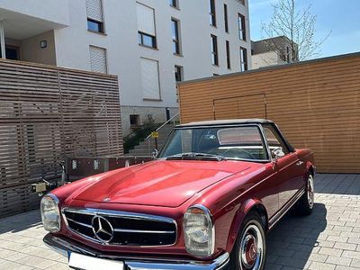 Second-hand Mercedes 230 150 CP (110 kW) 1963 Roșu Cabrio