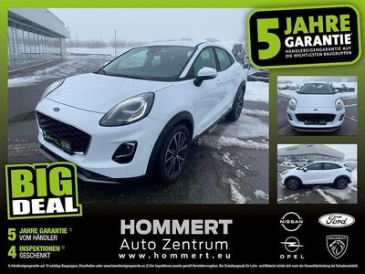Gebraucht Ford Puma Titanium 125 PS (91 kW) 2022 Frostweiß (metallic) SUV