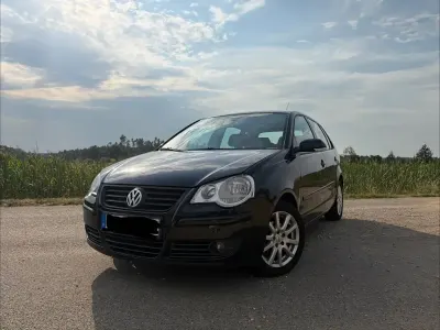 Gebraucht VW Polo 69 PS (50 kW) 2008 Schwarz Kleinwagen
