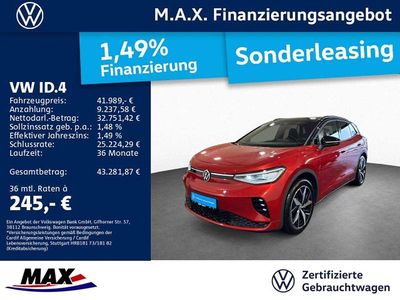 Kings red metallic Gebraucht 2025 VW ID.4 GTX SUV | 41.989 € (Guter Preis)