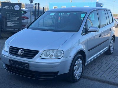 Gebraucht VW Touran Highline 116 PS (85 kW) 2003 Silber Van / Kleinbus