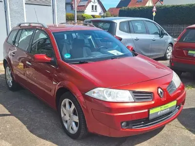 Brugt Renault Mégane II Exception 111 HK (81 kW) 2007 Rød Sedan