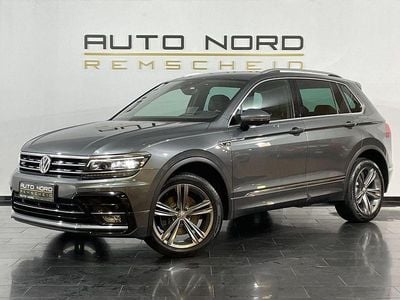 Indiumgrau metallic Gebraucht 2018 VW Tiguan Highline SUV | 27.490 € (Fairer Preis)