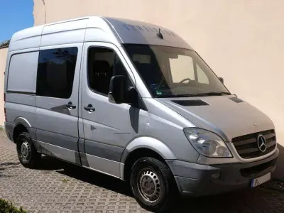 Gebraucht Mercedes Sprinter 129 PS (94 kW) 2007 Grau Van