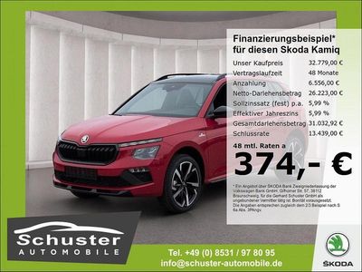 Neu Skoda Kamiq Monte Carlo 116 PS (85 kW) 2025 Rot SUV