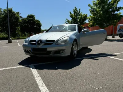 Gebraucht Mercedes SLK280 231 PS (169 kW) 2007 Silber Cabrio