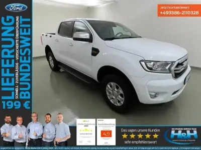 Brugt Ford Ranger XLT 170 HK (125 kW) 2021 Hvid Pickup / Ladvogn