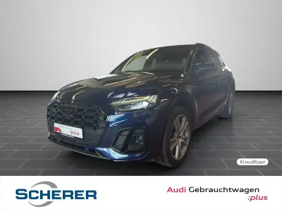 Gebraucht Audi Q5 Business 286 PS (210 kW) 2023 Navarrablau metallic SUV