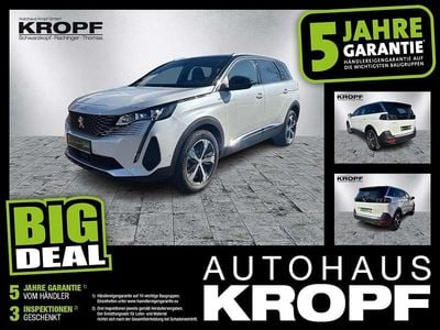 Gebraucht Peugeot 5008 GT 131 PS (96 kW) 2023 Lack weiss perlglänzend/metall SUV
