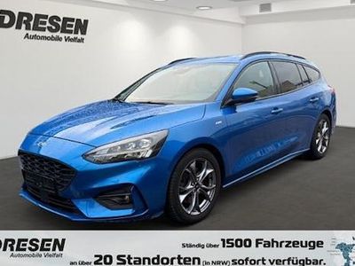 Gebraucht Ford Focus ST-Line X 125 PS (91 kW) 2020 Blau Kombi