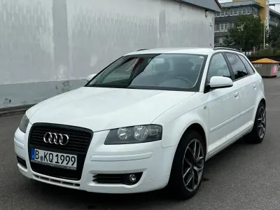 Gebraucht Audi A3 160 PS (117 kW) 2007 Weiß Kleinwagen
