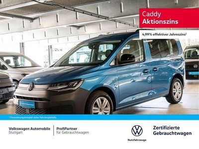 Gebraucht VW Caddy 116 PS (85 kW) 2024 Costa azul metallic Van / Kleinbus