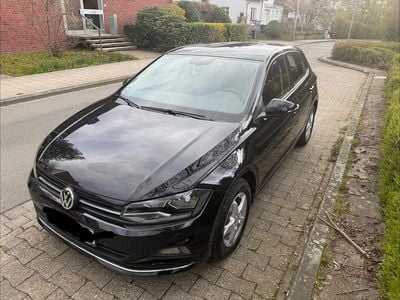 Gebraucht VW Polo Highline 95 PS (69 kW) 2020 Schwarz Kleinwagen