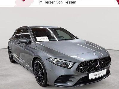 Mountaingrau metallic Gebraucht 2022 Mercedes A250 AMG line Limousine | 31.390 € (Guter Preis)