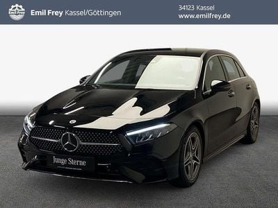 Schwarz Gebraucht 2024 Mercedes A220 Advanced Plus Limousine | 35.610 € (Fairer Preis)