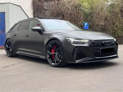Usata Audi RS6 Sport 600 CV (441 kW) 2021 Argento Station wagon