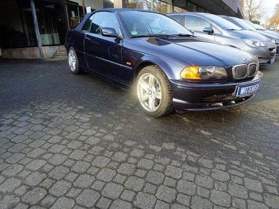 Gebraucht BMW 318 Cabriolet Sport Line 143 PS (105 kW) 2002 Blau Cabrio