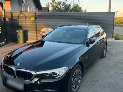 Gebraucht BMW 520 Sport Line 190 PS (139 kW) 2018 Schwarz Kombi