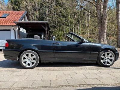 Gebraucht BMW 318 Cabriolet Sport Line 143 PS (105 kW) 2003 Schwarz Cabrio