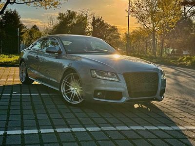 Usata Audi A5 S-Line 211 CV (155 kW) 2010 Blu Coupé