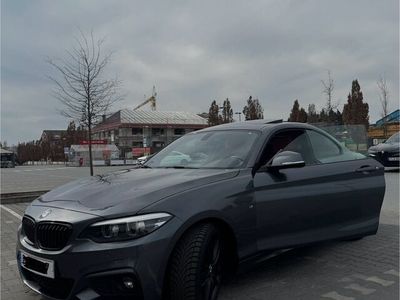 gebraucht BMW 220 d Coupé / F22 / M Paket / Mineralgrau Metallic / CarPlay