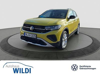 Gebraucht VW T-Cross 95 PS (69 kW) 2025 Gelb SUV
