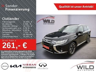 gebraucht Mitsubishi Outlander P-HEV Top 4WD Leder 360° Kam. ACC AWR