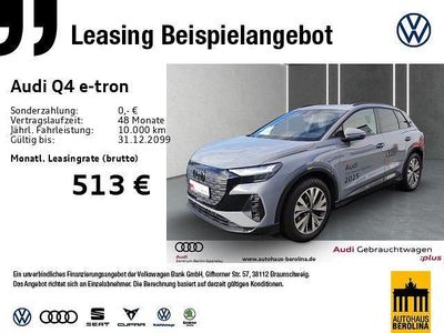Kieselgrau Gebraucht 2023 Audi Q4 e-tron Advanced SUV | 35.949 €
