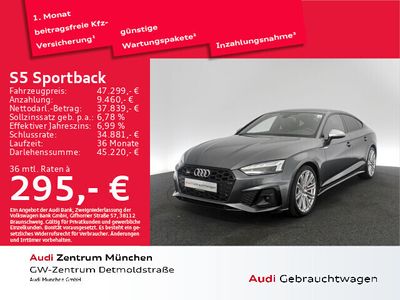 gebraucht Audi S5 Sportback TDI qu. tiptronic Virtual/Matrix/Assistenz/Navi