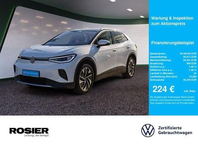 Weiss / gletscherweiss Gebraucht 2025 VW ID.4 Pure SUV | 35.440 € (Fairer Preis)