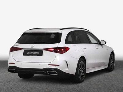 Gebraucht Mercedes C300e AMG 313 PS (230 kW) 2025 Polarweiß Kombi
