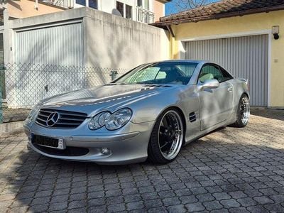 Gebraucht Mercedes SL500 306 PS (225 kW) 2002 Silber Cabrio