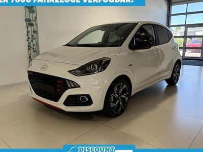 Neu Hyundai i10 N Line 90 PS (66 kW) 2025 Atlas white Kleinwagen