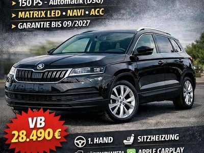 Gebraucht Skoda Karoq Selection 150 PS (110 kW) 2024 Schwarz SUV