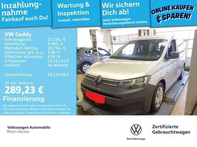 Brugt VW Caddy Basis 114 HK (83 kW) 2023 Sølv MPV