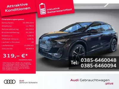 Gebraucht Audi Q4 e-tron Ambiente 250 kW (340 PS) 2024 Violett metallic SUV