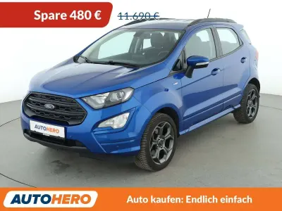 Gebraucht Ford Ecosport ST-Line 125 PS (91 kW) 2019 Blau SUV