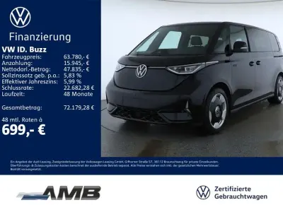 Gebraucht VW ID. Buzz GTX 250 kW (340 PS) 2025 Schwarz Van / Kleinbus