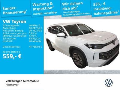 Usata VW Tayron Elegance 150 CV (110 kW) 2025 Bianco SUV