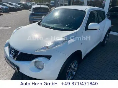 Second-hand Nissan Juke Tekna 117 CP (86 kW) 2014 Alb SUV
