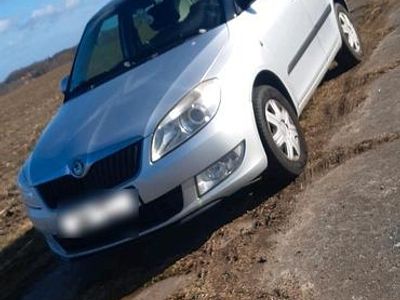 Gebraucht Skoda Fabia 75 PS (55 kW) 2010 Silber Kleinwagen