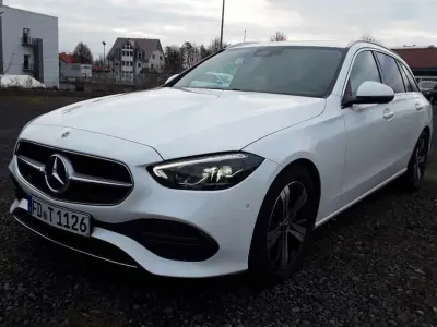 Brugt Mercedes C200 Avantgarde 163 HK (119 kW) 2022 Hvid Stationcar